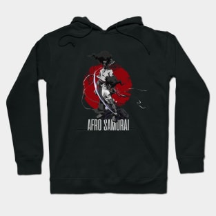 afro dark samurai Hoodie